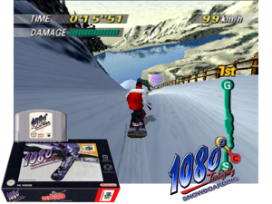 1080 TenEighty Snowboarding (Europe) (En,Ja,Fr,De) Cover